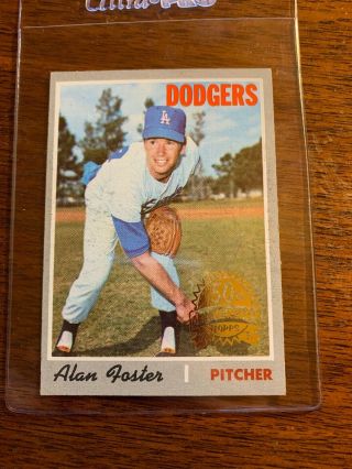 2019 Topps Heritage 50th Anniversery Buyback 1970 Alan Foster 369