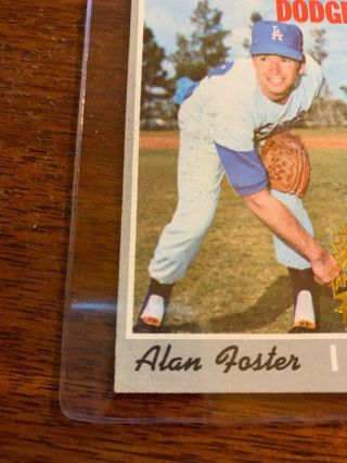 2019 topps heritage 50th ANNIVERSERY BUYBACK 1970 ALAN FOSTER 369 4