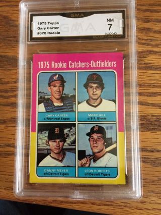 1975 Topps 620 Carter Rookie