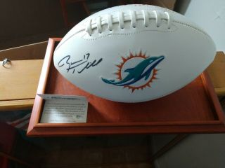Ryan Tannehill Autographed Football With
