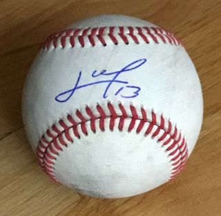 Lourdes Gurriel Jr Toronto Blue Jays Signed Autograph Game El Baseball