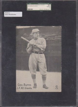 1917 - 1920 M101 - 6 Felix Mendelsohn George Burns Sgc 30 Good 2