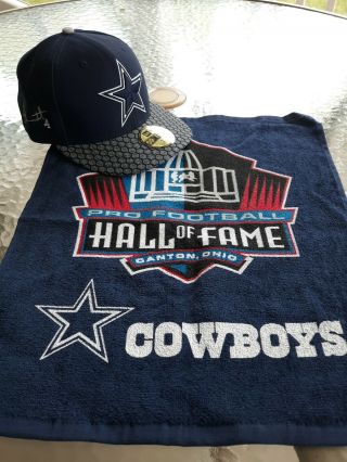 Dallas Cowboys Dak Prescott Nwt Sewn On Autographed Onfield Era Hat Sz 7 1/4