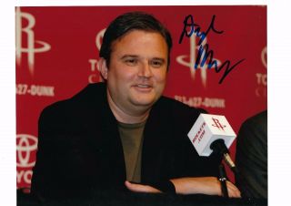 Daryl Morey Auto Autographed 8x10 Photo Signed Picture W/coa Houston Rockets