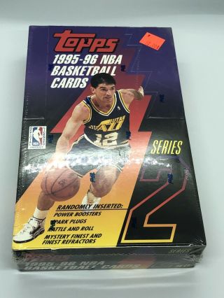 1995 - 96 Topps Basketball Series 2 Retail (36 Packs) Garnett