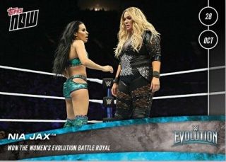 2018 Topps NOW WWE Evolution 61 - 66 - 6 - Card Set 3