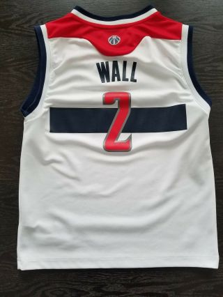 John Wall Wizards Adidas 2 Jersey - Boys Medium 2