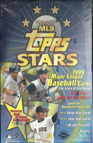 1999 Topps Stars Factory Baseball Hobby Box Banks Berra Gibson Auto ?