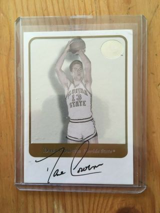 Dave Cowens 2001/02 Fleer Greats Of The Game On Card Autograph Auto