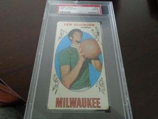 Lew Alcindor 1969 Topps Rookie Card 25 Psa 2 Good 25569679