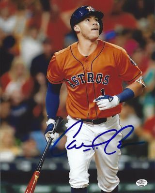 Carlos Correa Houston Astros 8x10 Signed Photo