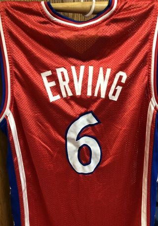 Dr J.  Julius Erving Jersey,  NBA,  Vintage - One Of A Kind. 3