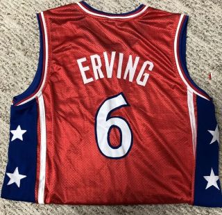 Dr J.  Julius Erving Jersey,  NBA,  Vintage - One Of A Kind. 4