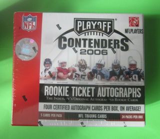2006 Playoff Contenders Football Hobby Box