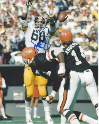 Steelers L.  C.  Greenwood Autographed 8x10 W/coa