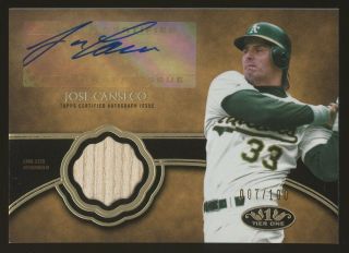 2019 Topps Tier One Jose Canseco A 