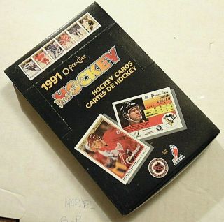 1990 - 91 Opc O Pee Chee Premier Hockey Box 36 Packs