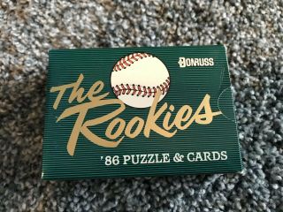 Donruss 1986 - The Rookies - (puzzle And Cards) Set,  Never Opened