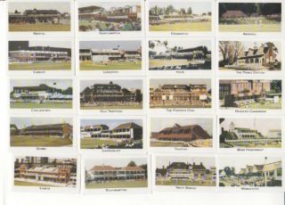 Cricket Pavilions Issued In 1991.  Set Of 20
