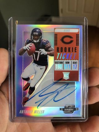 2018 Panini Contenders Optic 120 Anthony Miller 