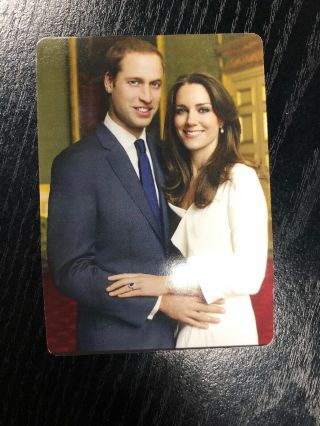 2011 Prince William And Kate Middleton Royal Wedding Trading Card E