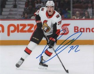 Ottawa Senators Thomas Chabot Signed Autographed 8x10 Nhl Photo F