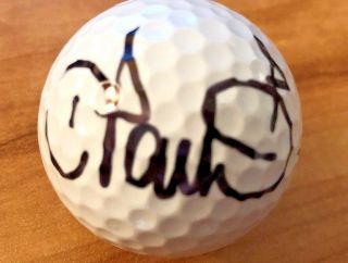 Ian Poulter Signed Golf Ball W/coa In Person Autograph