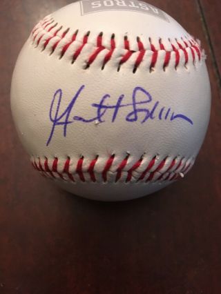 Garret Stubbs Houston Astros Autographed Signed 2019 Fanfest Ball