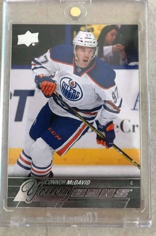 15 - 16 Ud Series 1 Connor Mcdavid Young Guns Rookie 201