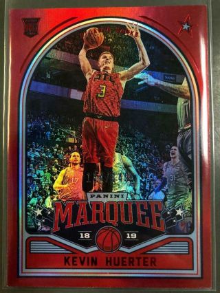 Kevin Huerter 2018 - 19 Chronicles 240 Marquee Red 134/149 Hawks Rookie Bm2