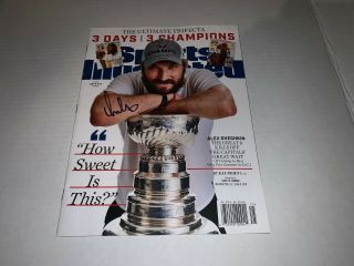 Alexander Ovechkin Signed Washington Capitals Sports Illustrated 1