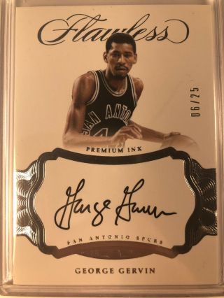 George Girvin 16/17 Flawless Premium Ink Autograph Auto /25