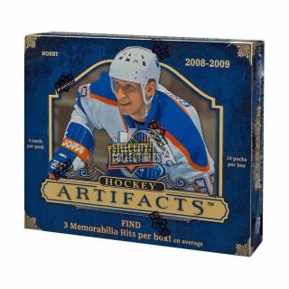 2008 - 09 Upper Deck Artifacts Hockey Hobby Box