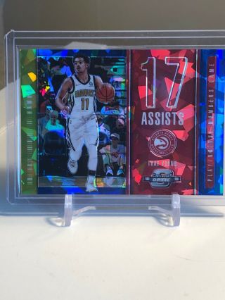 2019 Contenders Optic TRAE YOUNG CRACKED ICE RED PRIZM RC 2