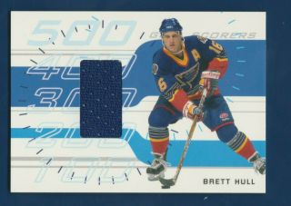 Brett Hull 2001 - 02 Bap Memorabilia 500 Goal Scorers 01 - 02 No Gs - 08 33549