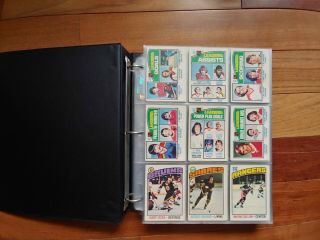 1976 - 77 Opc O - Pee - Chee Near Set (382 Of 396) Ex - Nm Hockey Cards Fast