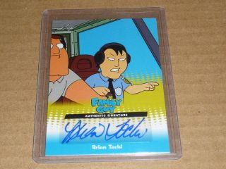 2011 Leaf Family Guy Brian Tochi Autograph/auto O1722