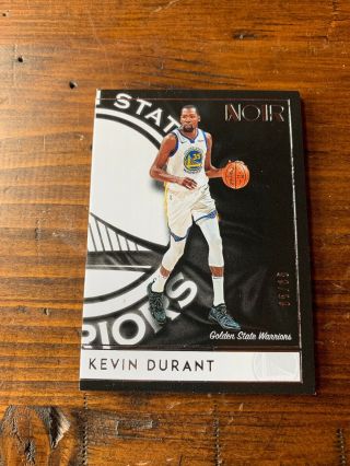 2018/19 Noir Kevin Durant 85/85 Golden State Warriors