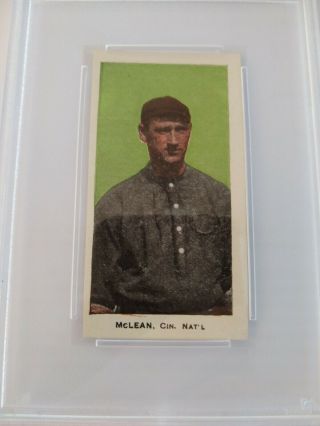 1910 E98 Set Of 30 Larry McLean Green PSA DNA Graded EX - MT 6 Baseball Card 12