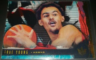 Trae Young 2018 - 19 Panini Court Kings Acetate Rookies Rookie Insert Card Sp