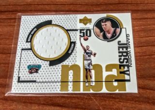 1998 - 99 Upper Deck Game Jersey Bryant Reeves