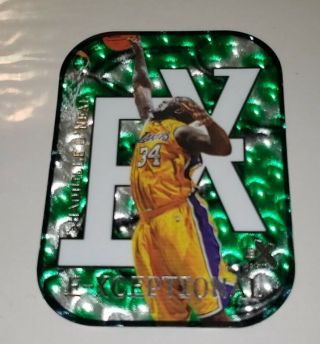 1999 - 00 Skybox Ex - Exceptional Shaquille O 