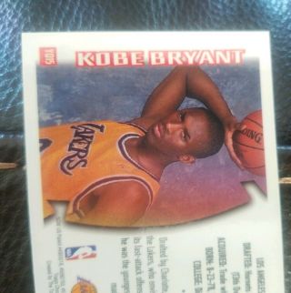 Kobe Bryant 1996 - 97 Topps Chrome Youthquake Insert Rookie Rc Card YQ15 Centered 4