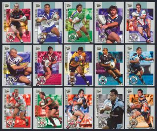 2003 / 04 Nrl Select Authentic Player Of 2003 Rugby League Set Of 15 Cards