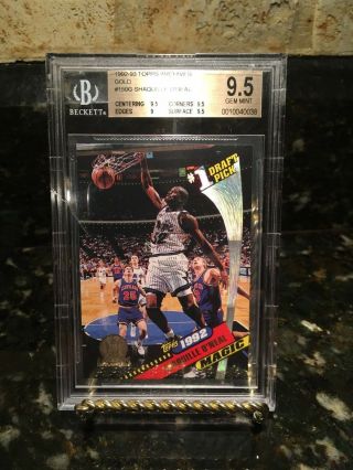 1992 - 93 Topps Archives Gold 150g Shaquille O 