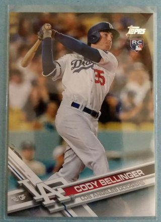 2017 Topps Update Cody Bellinger Us50 Dodgers Rc