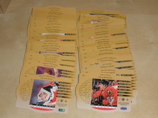 1996 - 97 Upper Deck Gold SPX Hockey Set 50 Card Complete Set 2