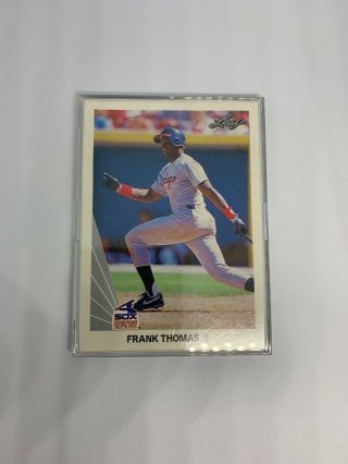 1990 Leaf Frank Thomas Chicago White Sox 300 Baseball Card