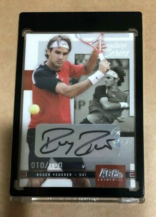 Roger Federer 2005 Ace Authentic Signature Series Autograph Auto /100 Goat Rare