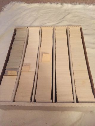 Large Flat Rate Box Of Baseball Cards 1992 Pinnacle Upper Deck Topps Good